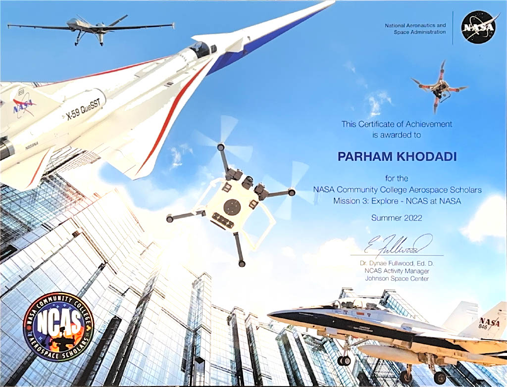 NCAS Mission 3 Completion Certificate